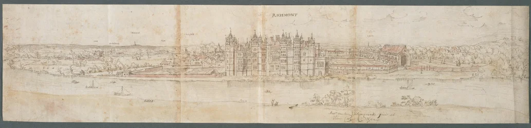 Richmond Palace from Across the Thames, 1562